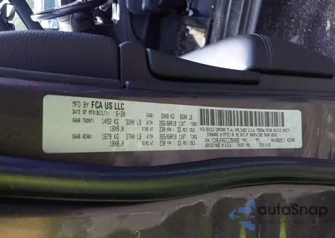 2020 Jeep Grand Cherokee North Edition 4X4 z USA, uszkodzony, nr VIN 1C4RJFAG7LC354393